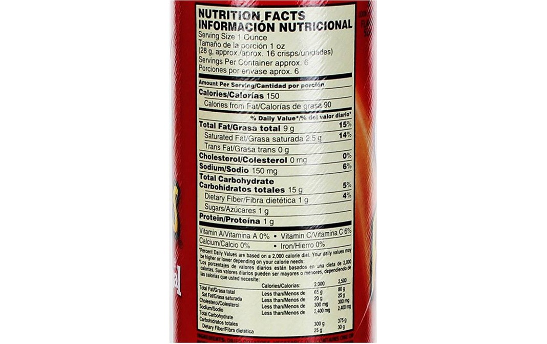 Pringles The Original    Container  169 grams